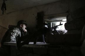 Ukrainian soldier