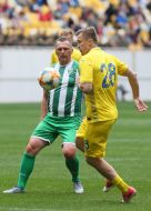 Товарищеский матч между звездами национальной сборной Украины и звездами ФК «Карпаты» (Львов)