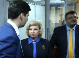 Tetyana Moskalkova and Andriy Domansky