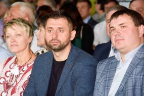 Olha Trofimtseva, Davyd Arakhamiya, Yuriy Husyev