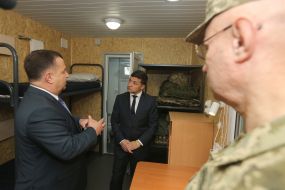 Stepan Poltorak and Vladimir Zelensky