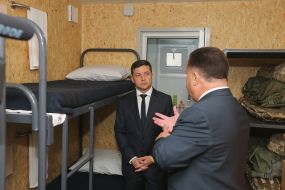 Степан Полторак та Володимир Зеленський