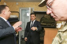 Степан Полторак и Владимир Зеленский