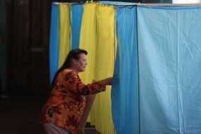 The polling station