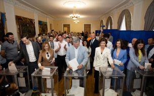 Petro Poroshenko and Marina Poroshenko