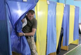 Избирательный участок в Авдеевке