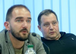 Alexander Yurchenko and Maxim Perebiynos