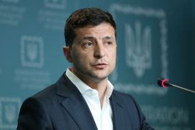 Vladimir Zelensky and Sergei Knyazev