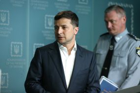 Vladimir Zelensky and Sergei Knyazev