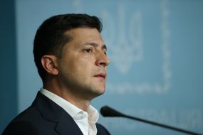 Vladimir Zelensky and Sergei Knyazev