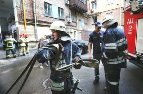 Ліквідація пожежі у житловому будинку