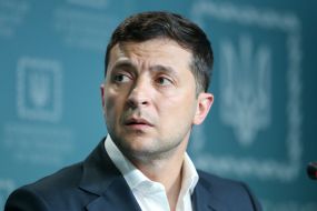 Vladimir Zelensky and Sergei Knyazev