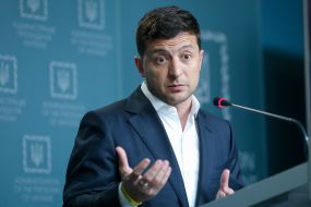 Vladimir Zelensky and Sergei Knyazev