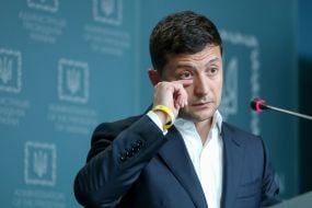 Vladimir Zelensky and Sergei Knyazev