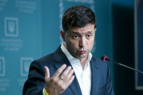 Vladimir Zelensky and Sergei Knyazev