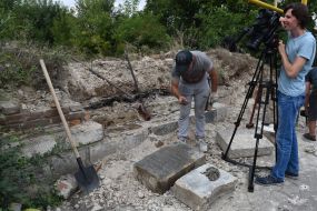 Mennonite tombstones