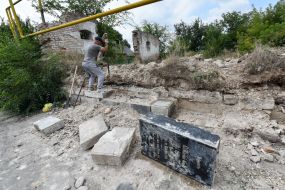 Mennonite tombstones