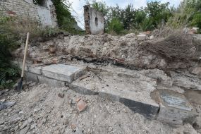 Mennonite tombstones