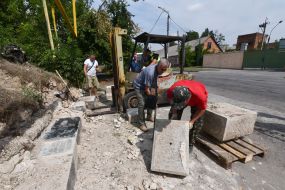 Mennonite tombstones