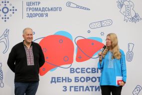 Ulyana Suprun and Volodymyr Kurpita