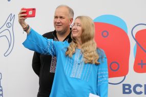 Ulyana Suprun and Volodymyr Kurpita