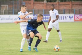 Игровой момент матча