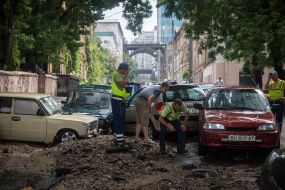 Наслідки сильної зливи в Одесі