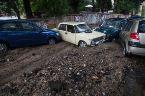 Наслідки сильної зливи в Одесі