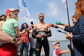 Mikhail Romanishin answers questions of journalists