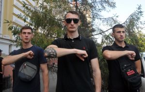 Учасники акції протесту