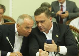 Нестор Шуфрич и Сергей Левочкин