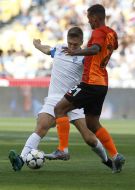 Playing moment of the match