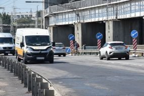 Транспорт на греблі Дніпрогесу