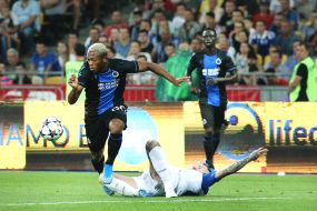 Soccer. FC "Dynamo" (Kiev) - FC Brugge (Belgium)