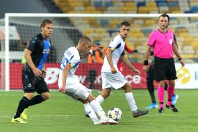 Soccer. FC "Dynamo" (Kiev) - FC Brugge (Belgium)