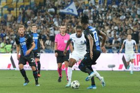 Soccer. FC "Dynamo" (Kiev) - FC Brugge (Belgium)