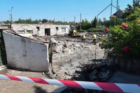 Reconstruction in Zaporizhzhya Botanical garden