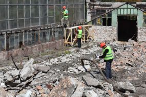Reconstruction in Zaporizhzhya Botanical garden