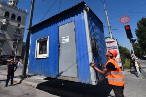 Preparatory work for the repair of storm sewers