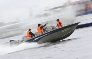 Training of emergency services of Kyiv on the Dnipro