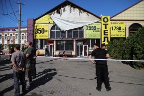 Отель, где произошел масштабный пожар