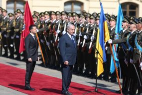 Meeting of Vladimir Zelensky and Binyamin Netanyahu