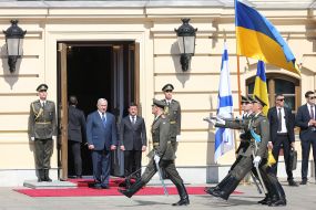 Meeting of Vladimir Zelensky and Binyamin Netanyahu