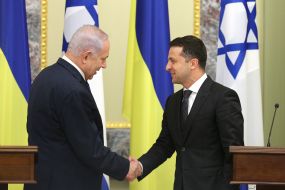 Зустріч Володимира Зеленського і Біньяміна Нетаньягу