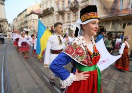 March "Ethnovir" in Lviv