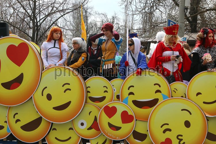 Photo Yumorina. Carnival procession in Odessa UNIAN