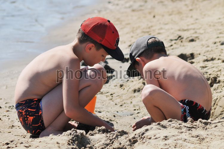 Фото Дети На Пляже 12