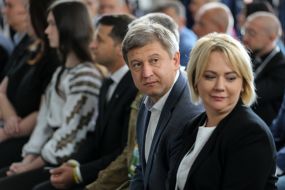 Александр Данилюк и Оксана Коляда