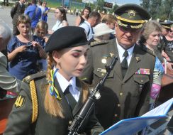 Принятие присяги первокурсниками Военного института танковых войск НТУ «ХПИ»