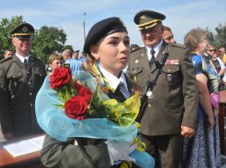 Принятие присяги первокурсниками Военного института танковых войск НТУ «ХПИ»